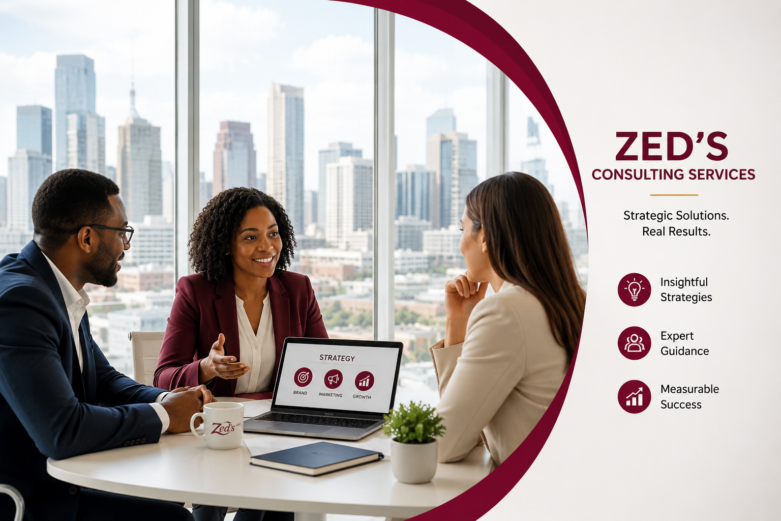 Zed's Consulting Services — Strategic Solutions. Real Results.